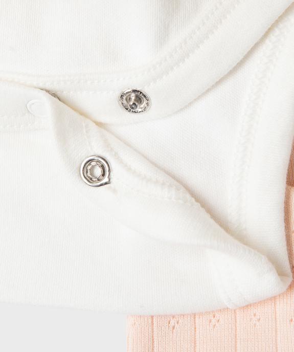 Ensemble 3 pièces bébé fille blouse, legging et bandeau - LuluCastagnette vue4 - LULUCASTAGNETTE - GEMO