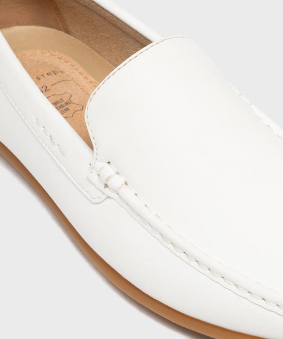 Mocassin semelle intérieure cuir homme vue6 - URBAN STEPS - GEMO