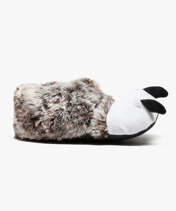 Chaussons peluches pattes d'ours vue1 - GEMO (JUNIOR) - GEMO