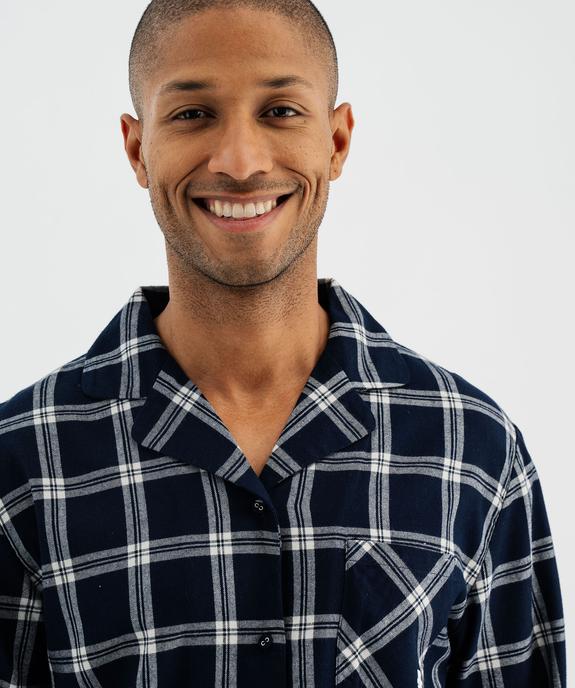 Pyjama à carreaux homme - LuluCastagnette vue2 - LULUCASTAGNETTE - GEMO