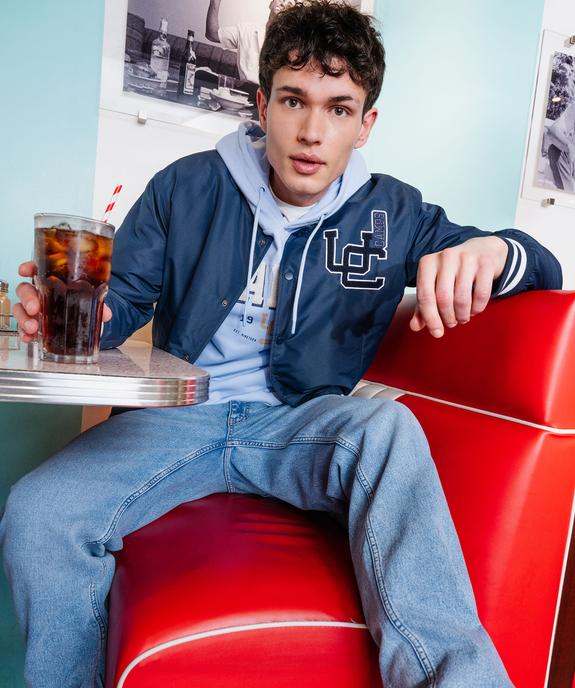 Blouson bomber esprit collège américain homme - Camps United vue9 - CAMPS GEMO FOR GOOD - GEMO