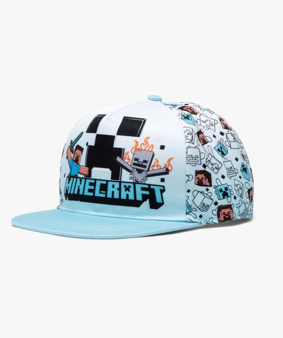 Casquette imprimé garçon - Minecraft vue1 - MINECRAFT - GEMO
