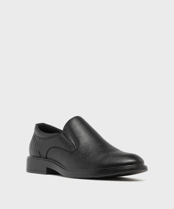 Derbies slip-on grainés homme - Mario Baldano vue2 - MARIO BALDANO - GEMO