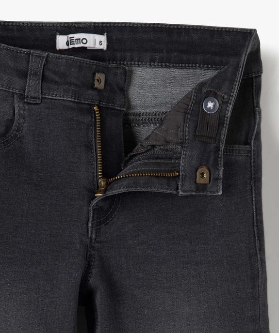 Jean garçon coupe Slim légèrement délavé vue3 - GEMO (ENFANT) - GEMO