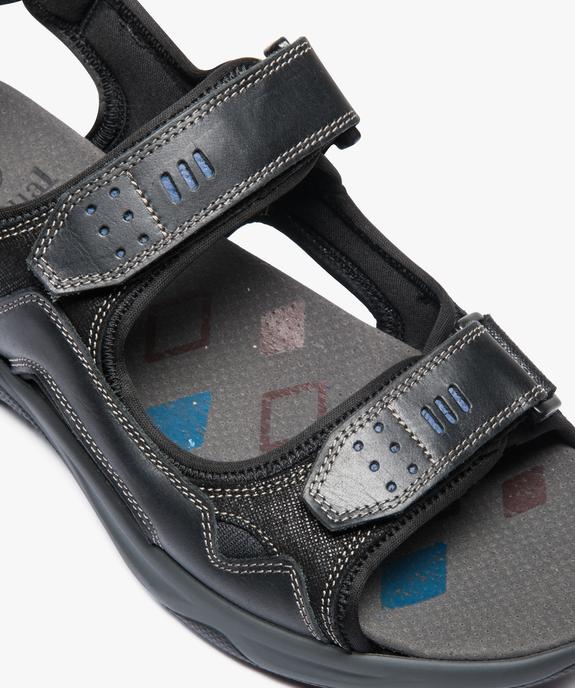 Sandables brides dessus et talon vue6 - GEMO (CASUAL) - GEMO