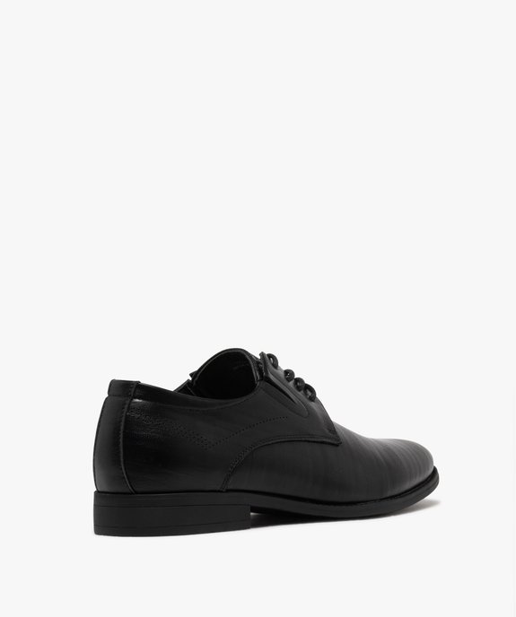 Derbies unis à lacets ronds homme vue5 - MARIO BALDANO - GEMO
