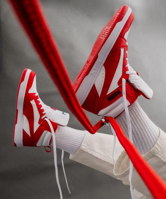 Baskets montantes Rebound V6 homme - Puma vue8 - PUMA - GEMO