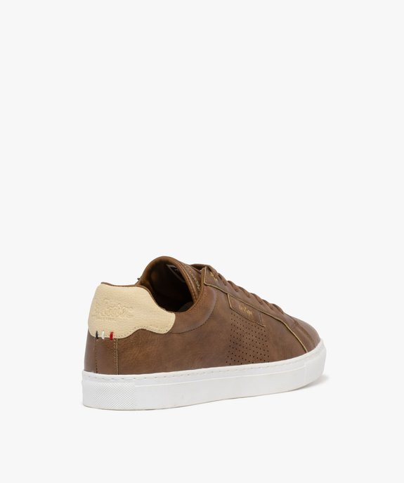 Baskets basses à lacets avec semelle contrastante homme - Lee Cooper vue5 - LEE COOPER - GEMO