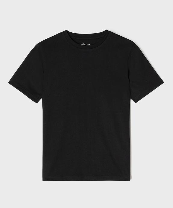 Tee-shirt manches courtes avec motif streetwear garçon vue1 - GEMO 4G GARCON - GEMO