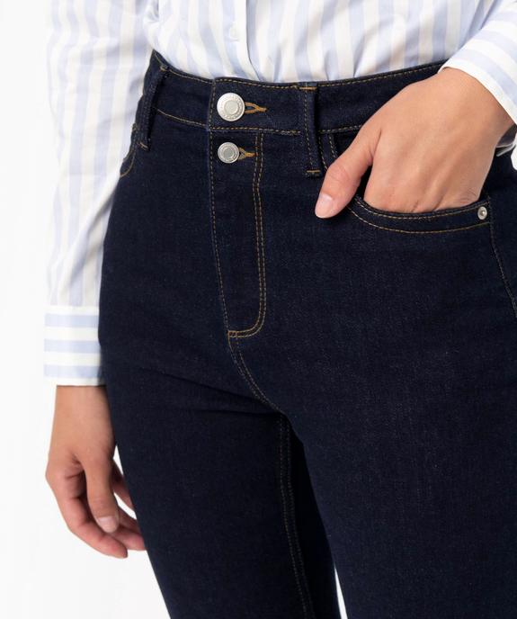Jean femme coupe bootcut taille haute vue2 - GEMO 4G FEMME - GEMO