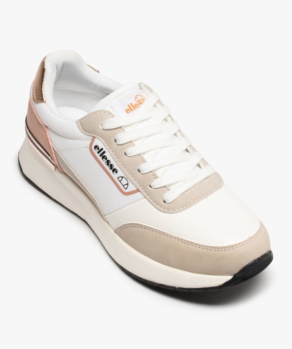 Baskets femme multi-matières à lacets - Ellesse vue5 - ELLESSE - GEMO