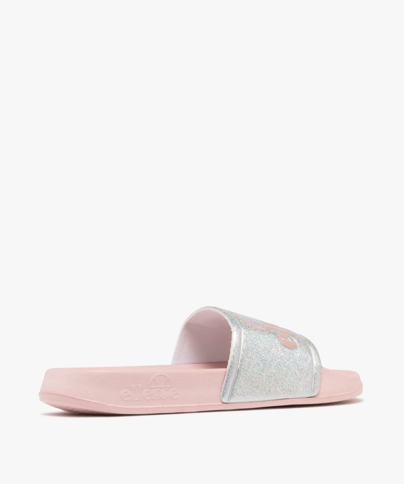 Mules piscine à bride pailletée femme - Ellesse vue4 - ELLESSE - GEMO