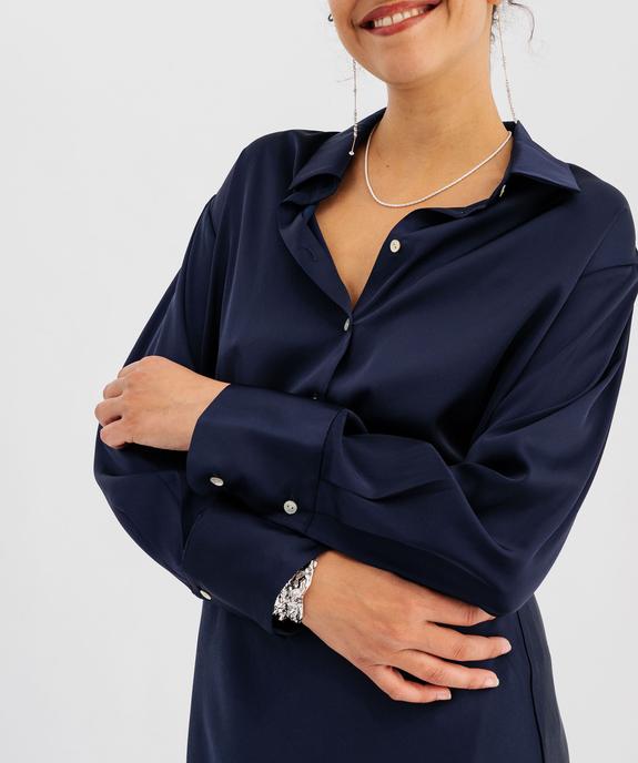 Chemise en satin femme vue4 - GEMO(FEMME PAP) - GEMO