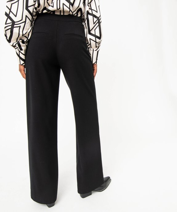 Pantalon large et souple femme vue3 - GEMO(FEMME PAP) - GEMO