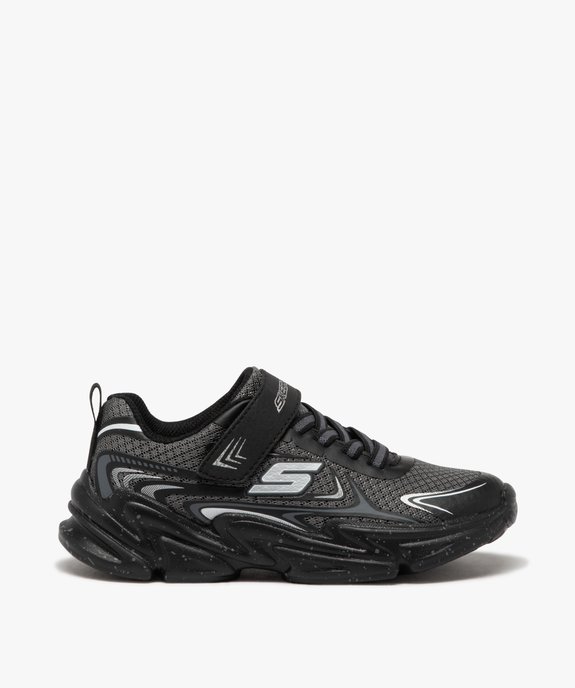 Baskets en mesh à grosse semelle et scratch garçon - Skechers vue1 - SKECHERS - GEMO