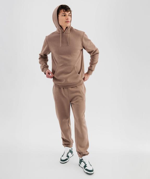 Pantalon de jogging intérieur molletonné homme vue4 - GEMO 4G HOMME - GEMO