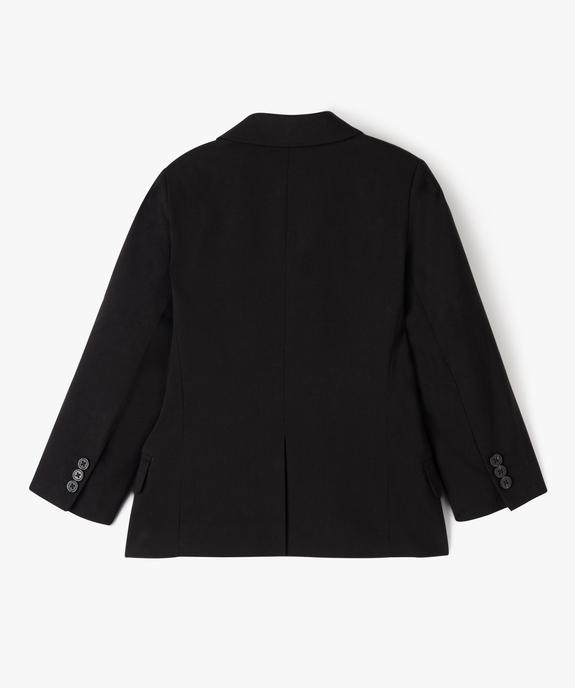 Veste de costume garçon fermeture 2 boutons vue3 - GEMO 4G GARCON - GEMO