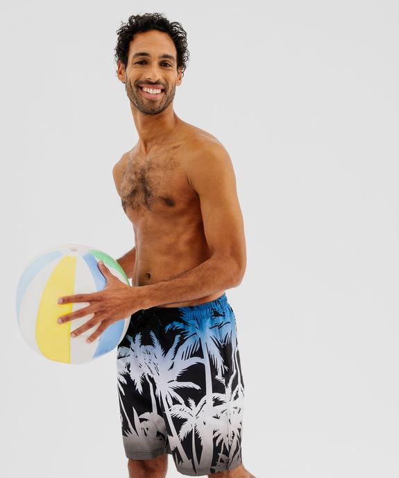 Short de bain imprimé homme vue1 - GEMO (PLAGE) - GEMO