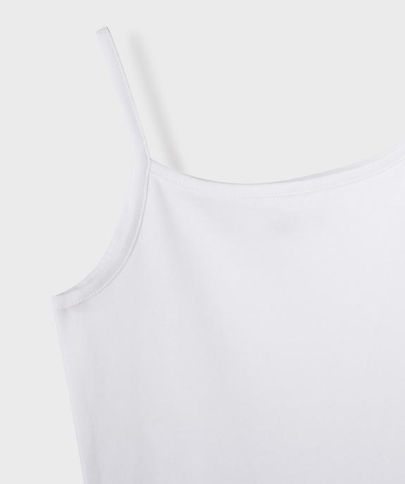 Débardeur à fines bretelles fille vue8 - GEMO (ENFANT) - GEMO