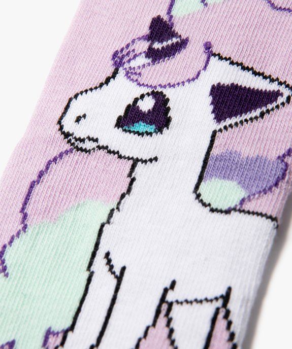 Chaussettes à motifs fille (lot de 3) - Pokemon vue4 - POKEMON - GEMO