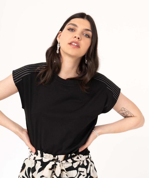 Tee-shirt sans manches coupe loose femme vue1 - GEMO(FEMME PAP) - GEMO