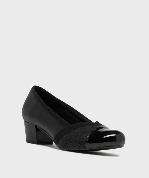 Escarpins confort semelle intérieure cuir femme vue2 - G'FLEX - GEMO