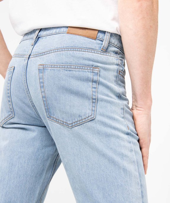 Jean coupe Regular légèrement délavé homme vue6 - GEMO 4G HOMME - GEMO