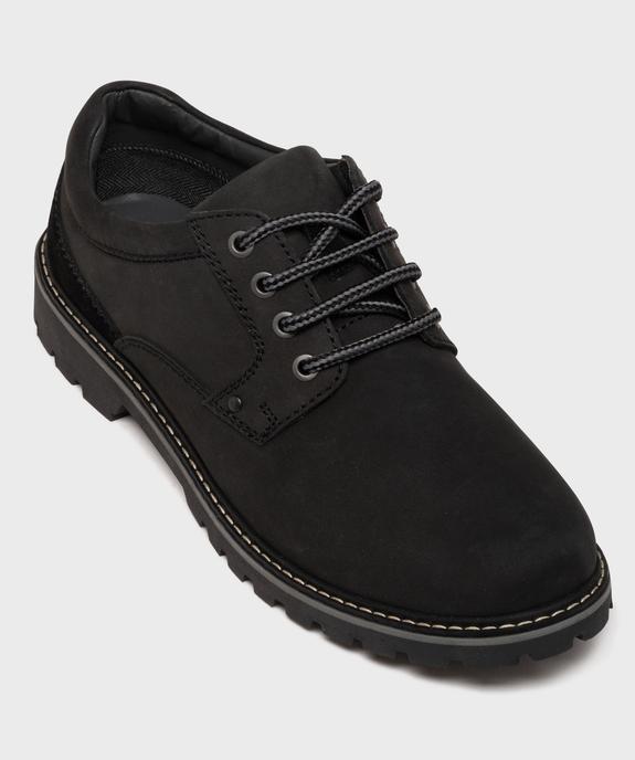 Derbies casual à semelle crantée homme - Tanéo vue6 - TANEO - GEMO