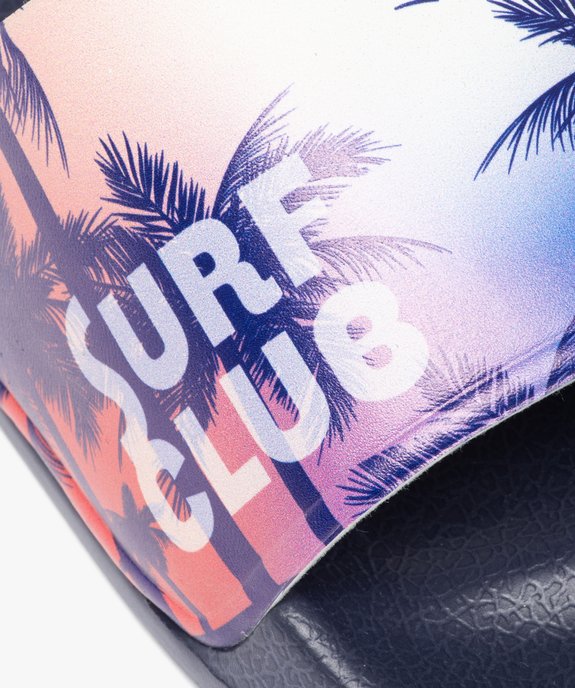 Mules de piscine garçon style surf décor soleil couchant vue6 - GEMO (PLAGE) - GEMO