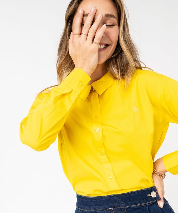 Chemise en coton femme - LuluCastagnette vue3 - LULU CASTAGNETT - GEMO
