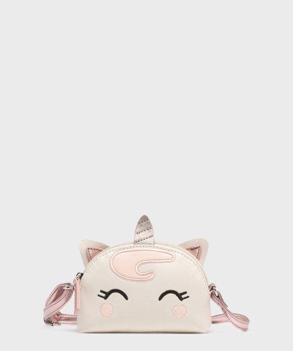 Sac mini à bandoulière à motif licorne fille vue1 - GEMO (ACCESS) - GEMO