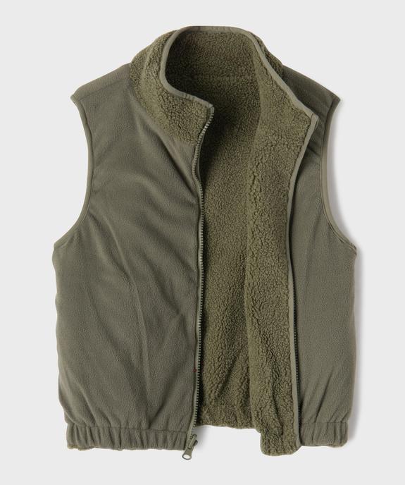 Blouson 2-en-1 avec veste polaire sans manches amovible garçon vue4 - GEMO 4G GARCON - GEMO