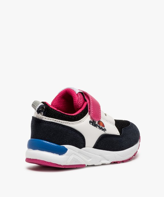 Baskets fille à scratch multimatières - Ellesse vue4 - ELLESSE - GEMO