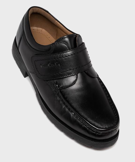 Chaussures bateau homme confort dessus cuir uni vue5 - PIERRE CARDIN CONFORT - GEMO