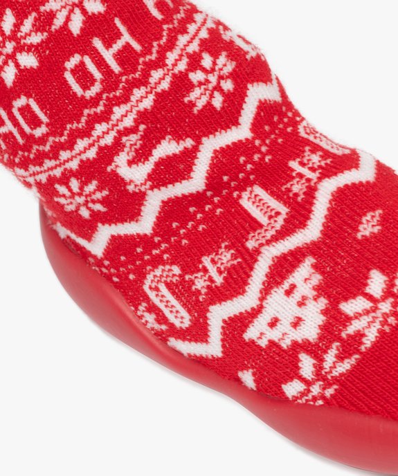Chaussons chaussettes de Noël à semelle antidérapante bébé garçon vue6 - GEMO (ENFANT) - GEMO