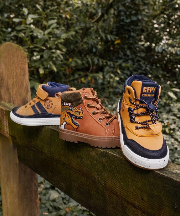 Boots à scratch avec doublure chaude garçon - Buggy vue15 - BUGGY - GEMO