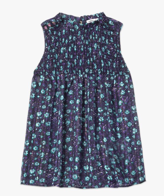 Blouse femme imprimée sans manches vue4 - GEMO(FEMME PAP) - GEMO
