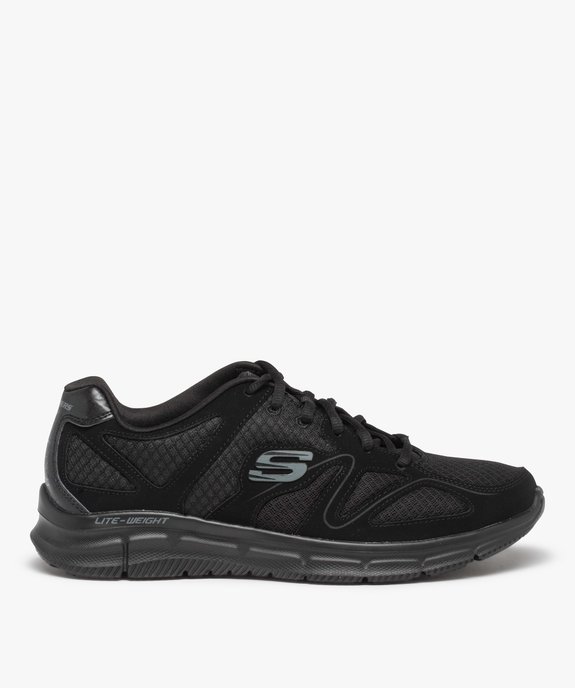Baskets homme running unies dessus mesh – Skechers vue1 - SKECHERS - GEMO