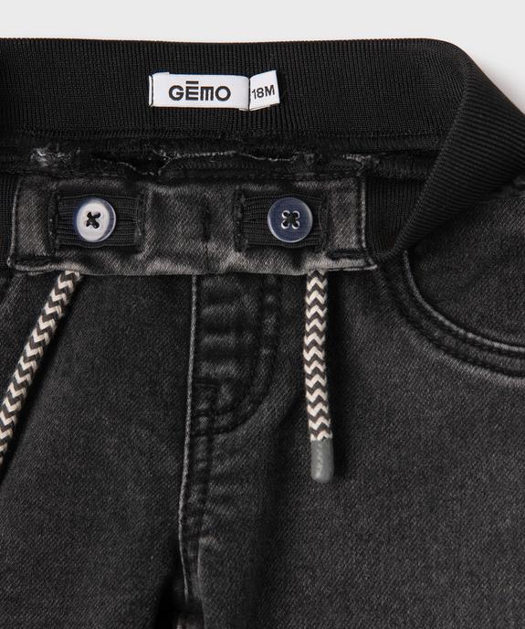 Jegging avec taille ajustable bébé garçon vue2 - GEMO(BEBE DEBT) - GEMO