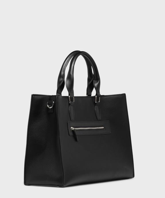 Sac cabas porté main avec bandoulière amovible femme vue3 - GEMO (ACCESS) - GEMO