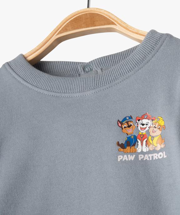 Ensemble 2 pièces sweat + jogging bébé garçon - Pat Patrouille vue2 - PAT PATROUILLE - GEMO