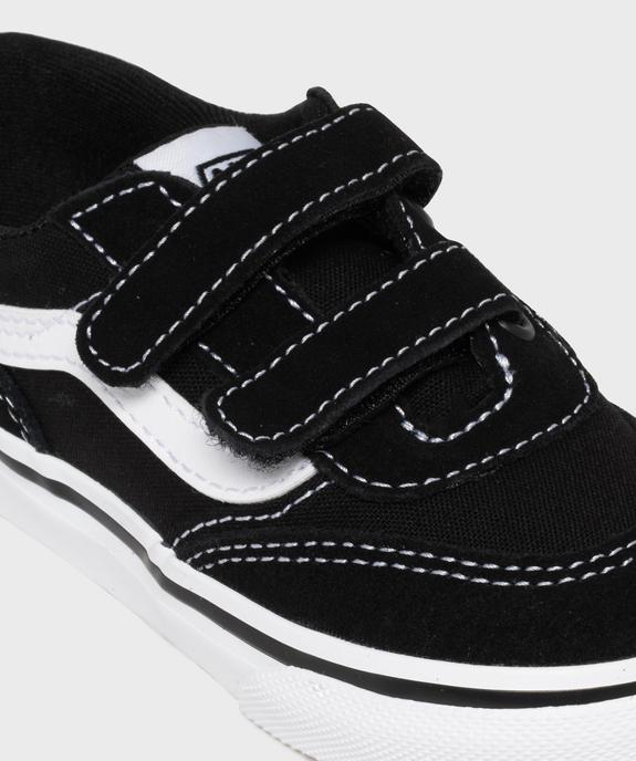 Baskets basses en cuir suédé et textile Brooklyn bébé fille - Vans vue6 - VANS - GEMO
