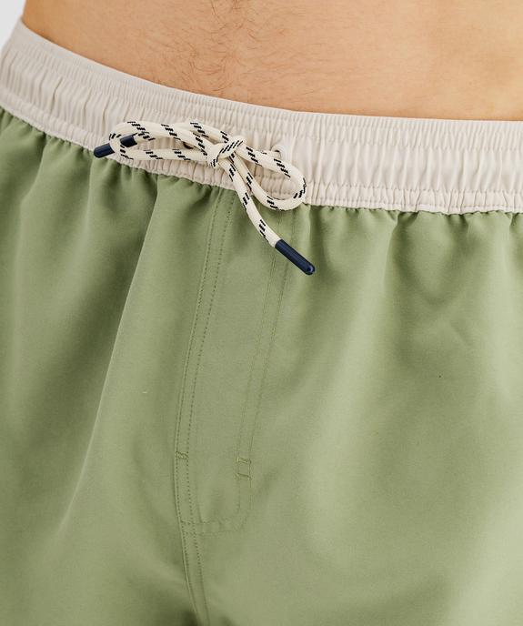 Short de bain bicolore homme - Roadsign vue6 - ROADSIGN GEMO FOR GOOD D - GEMO