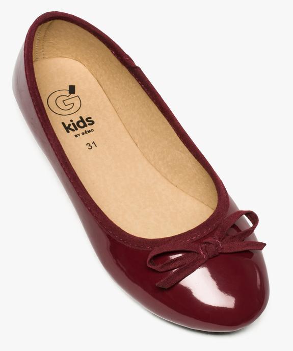 Ballerines vernies avec noeud sur le dessus vue5 - GEMO (ENFANT) - GEMO