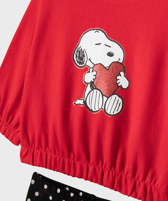 Ensemble sweat et legging bébé fille - Snoopy vue2 - SNOOPY - GEMO