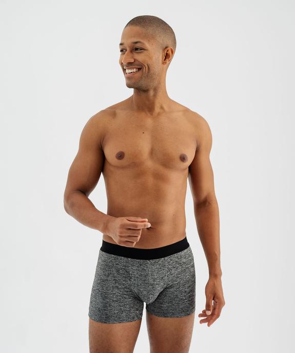 Boxers en microfibre avec large ceinture homme (lot de 2) vue6 - GEMO(HOMWR HOM) - GEMO