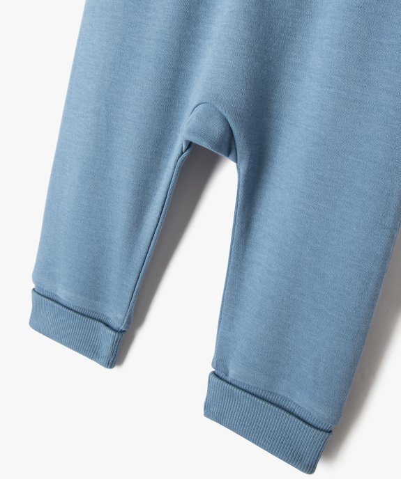 Pantalon en maille imprimé évolutif bébé garçon  vue2 - GEMO(BB COUCHE) - GEMO