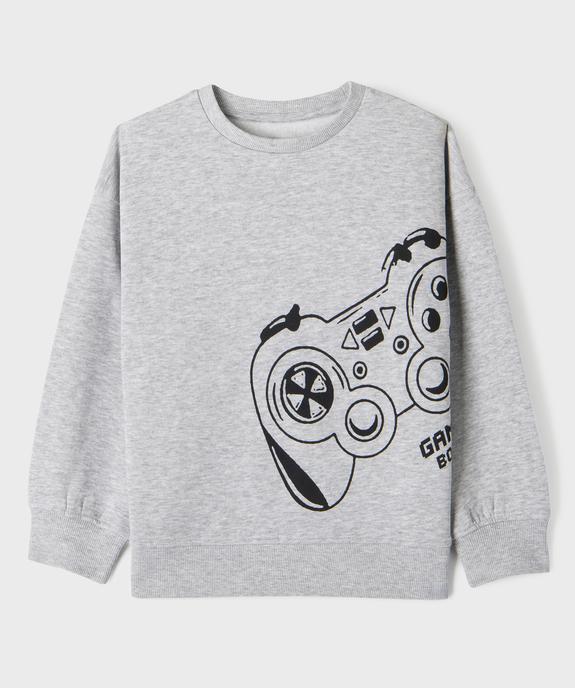 Sweat avec motif sur l’avant garçon vue1 - GEMO (ENFANT) - GEMO