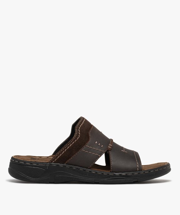Mules confort à large bride homme vue1 - G'FLEX - GEMO