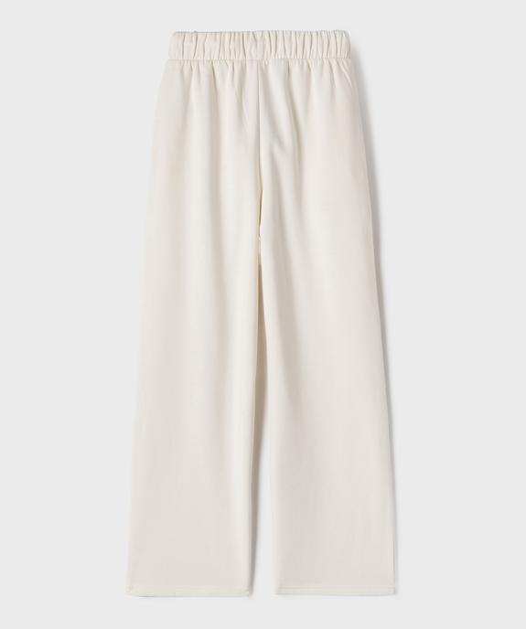 Pantalon de jogging coupe barrel fille vue3 - GEMO 4G FILLE - GEMO